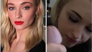 NOT Sophie Turner sucks and fucks her dad
